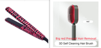 Self Cleaning Hair Brush For Women One-key Cleaning Hair Loss Airbag Massage Scalp Comb Anti-Static Hairbrush 6