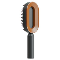 Self Cleaning Hair Brush For Women One-key Cleaning Hair Loss Airbag Massage Scalp Comb Anti-Static Hairbrush 8